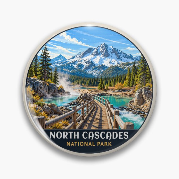 Item preview, North Cascades National Park designed and sold by Gideon Emmerich.