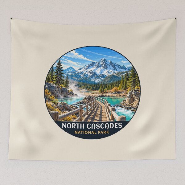 Item preview, North Cascades National Park designed and sold by Gideon Emmerich.
