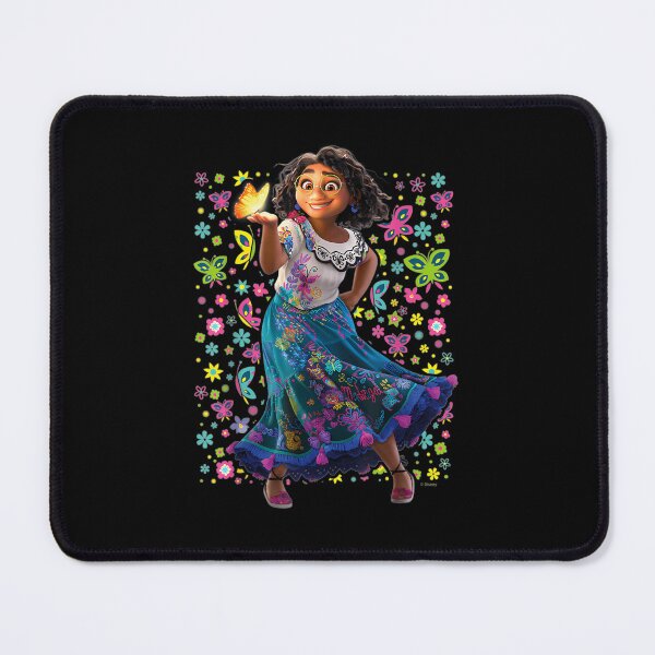 Item preview, Cute Girl Wearing Glasses In Colorful Floral Dress designed and sold by DonaldLMontalvo.