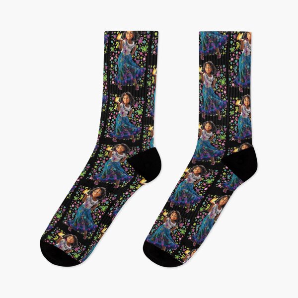 Item preview, Cute Girl Wearing Glasses In Colorful Floral Dress designed and sold by DonaldLMontalvo.