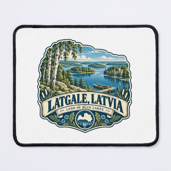 Item preview, Latgale Latvia Land Of Blue Lakes Travel Souvenir designed and sold by Simsimah26Parks.