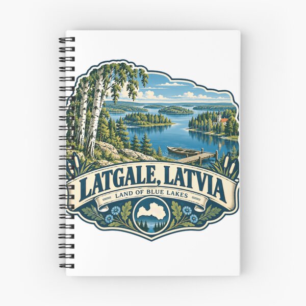 Item preview, Latgale Latvia Land Of Blue Lakes Travel Souvenir designed and sold by Simsimah26Parks.