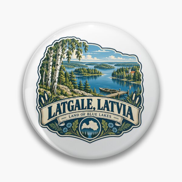 Item preview, Latgale Latvia Land Of Blue Lakes Travel Souvenir designed and sold by Simsimah26Parks.