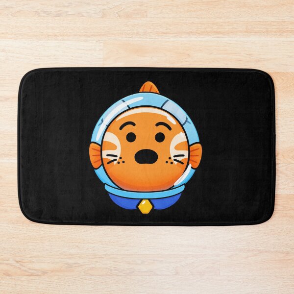 Item preview, Cute Space Fish Kawaii Astronaut Design designed and sold by PupCharacter.