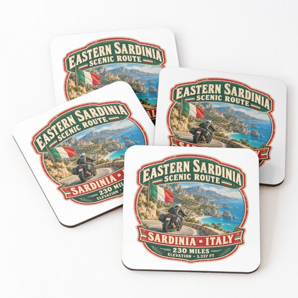 Item preview, Eastern Sardinia Scenic Route Sardinia Italy Motorcycle Travel Road Trip Journey designed and sold by Star3NowForMe.