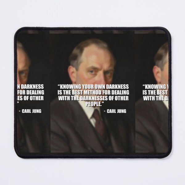 Item preview, Carl Jung, Knowing your own darkness is the best method for dealing with the darknesses of other people designed and sold by 4gottenlore.