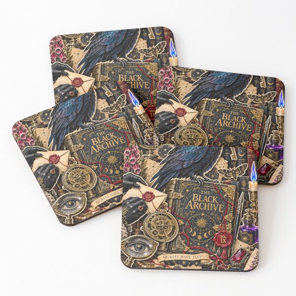 Item preview, The Black Archive | Gothic Mystery Collage designed and sold by Inked Legacy.