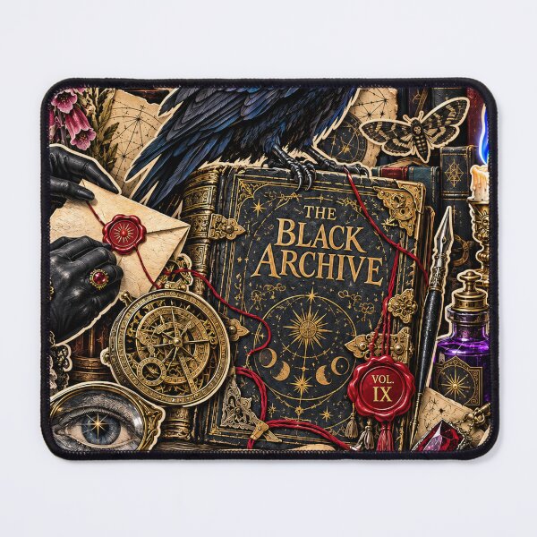 Item preview, The Black Archive | Gothic Mystery Collage designed and sold by Inked Legacy.