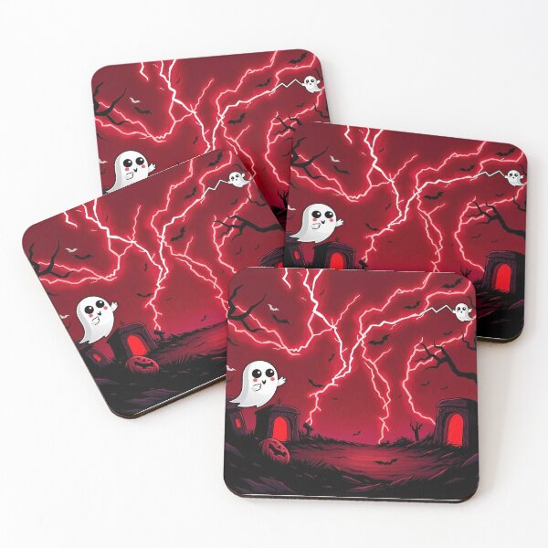 Item preview, Ghostly Friends in a Lightning Storm designed and sold by tambanow.