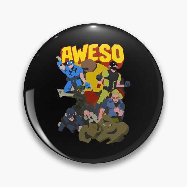 Item preview, Awesome Heroes Group Retro Cartoon  designed and sold by WarmTones.