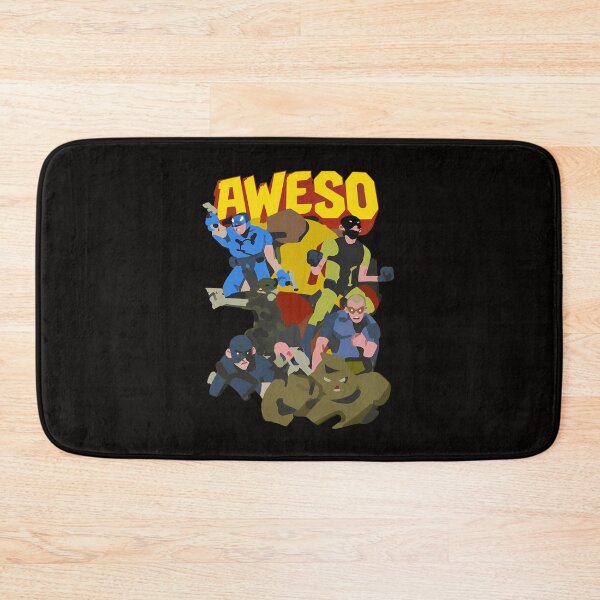Artikelvorschau, Awesome Heroes Group Retro Cartoon entworfen und verkauft von WarmTones.