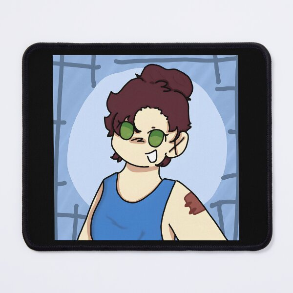 Item preview, Playful Character with Green Glasses Illustration designed and sold by J-Mindful.