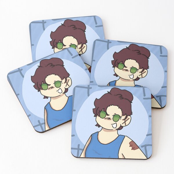 Item preview, Playful Character with Green Glasses Illustration designed and sold by J-Mindful.
