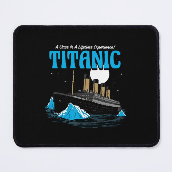 Item preview, Historic Luxury Ocean Liner Cruise Ship Icebergs Art designed and sold by BorisBruns.