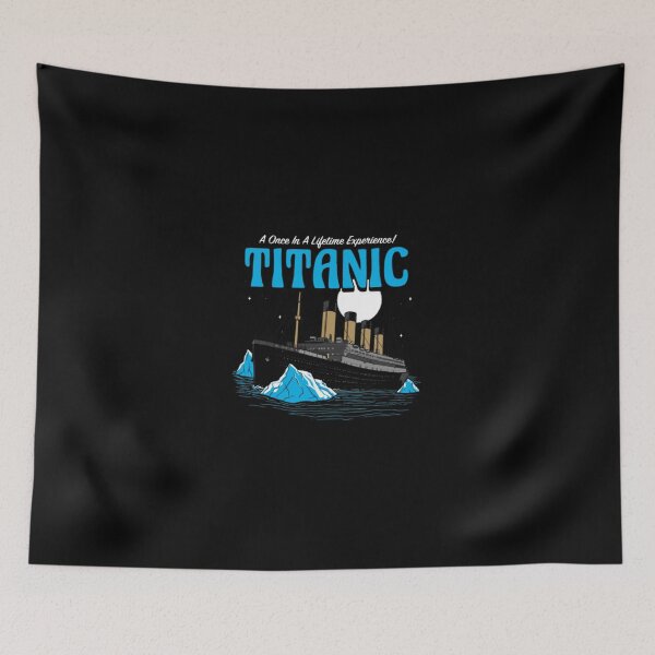 Item preview,  Historic Luxury Ocean Liner Cruise Ship Icebergs Art designed and sold by BorisBruns.