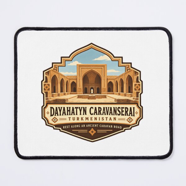 Item preview, Daya Hatyn Caravanserai Turkmenistan Ancient Travel History designed and sold by Simsimah26Parks.