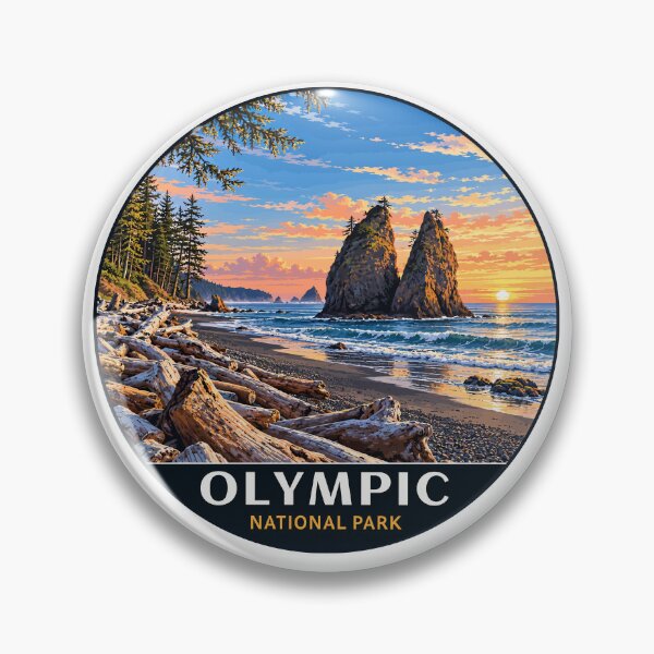 Item preview, Olympic National Park Sticker, Washington designed and sold by Gideon Emmerich.