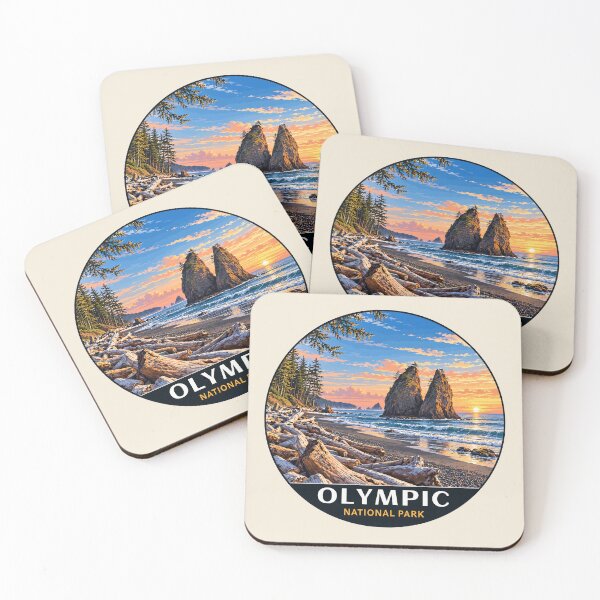 Item preview, Olympic National Park Sticker, Washington designed and sold by Gideon Emmerich.