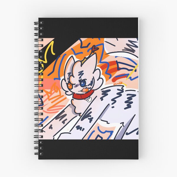 Item preview, Playful Cartoon Character with Colorful Background designed and sold by J-Mindful.