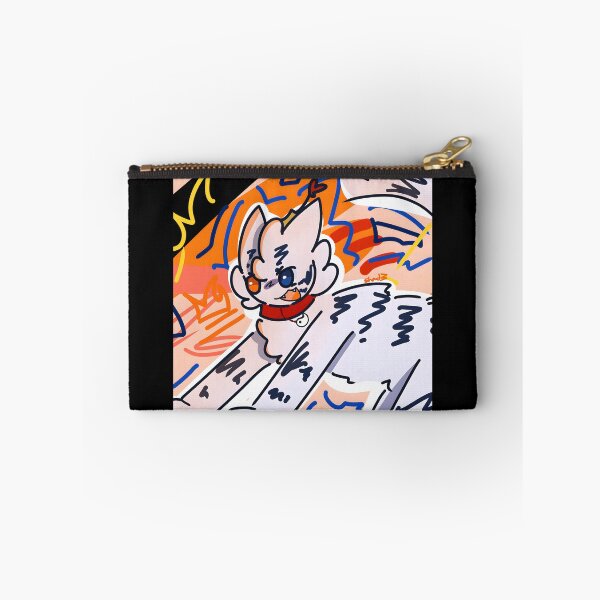 Item preview, Playful Cartoon Character with Colorful Background designed and sold by J-Mindful.