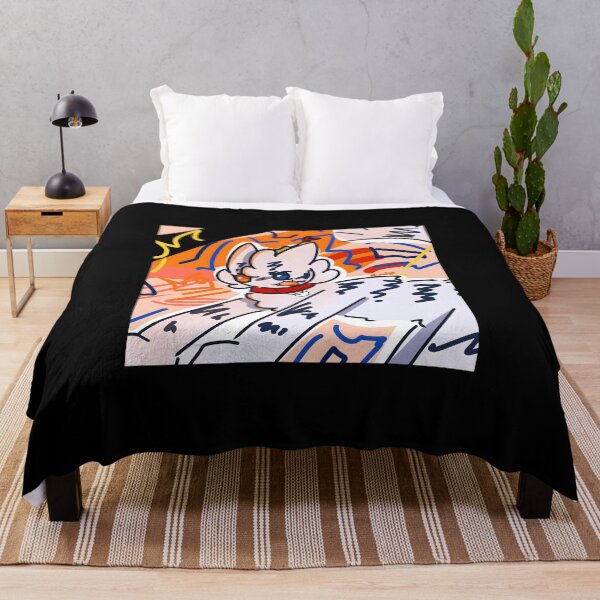 Item preview, Playful Cartoon Character with Colorful Background designed and sold by J-Mindful.