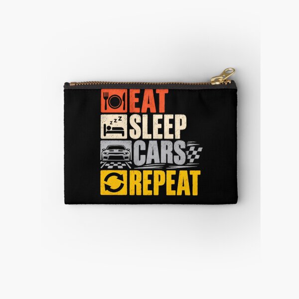 Item preview, Eat Sleep Cars Repeat Car Enthusiast Automotive Lover Driver designed and sold by RetroMini2026.