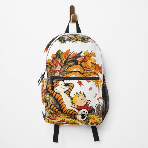 Item preview, Calvin and Hobbes Autumn Day – Best Friends Relaxing Under the Fall Tree designed and sold by Abidel.