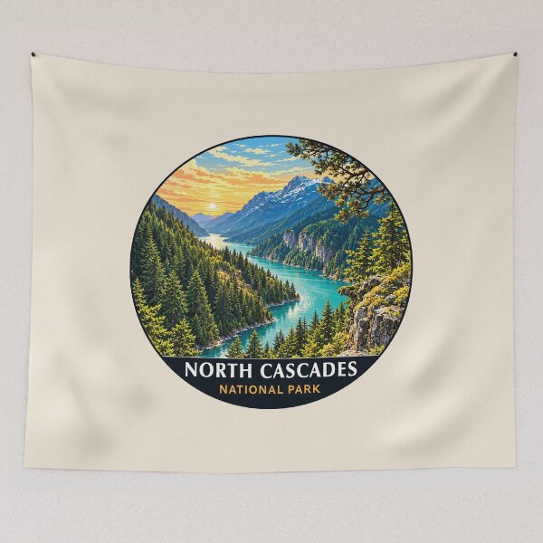 Item preview, North Cascades National Park designed and sold by Gideon Emmerich.