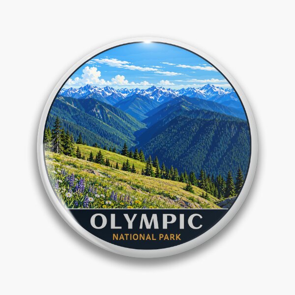 Item preview, Olympic National Park Sticker, Washington designed and sold by Gideon Emmerich.