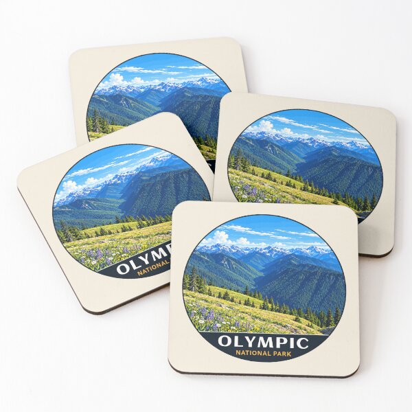 Item preview, Olympic National Park Sticker, Washington designed and sold by Gideon Emmerich.