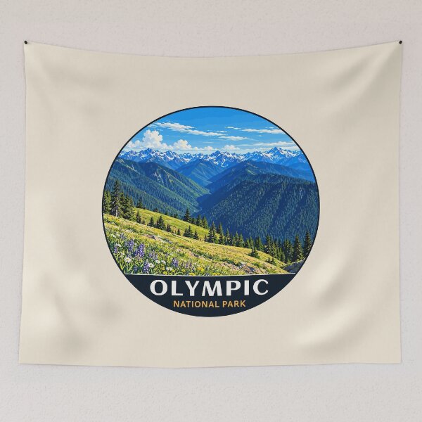 Item preview, Olympic National Park Sticker, Washington designed and sold by Gideon Emmerich.