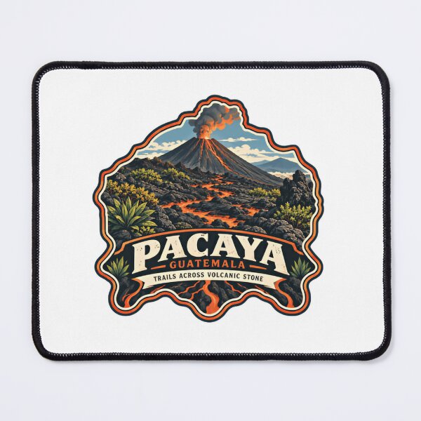 Item preview, Pacaya Guatemala Trails Across Volcanic Stone Volcano Travel Hiking Souvenir designed and sold by Simsimah26Parks.