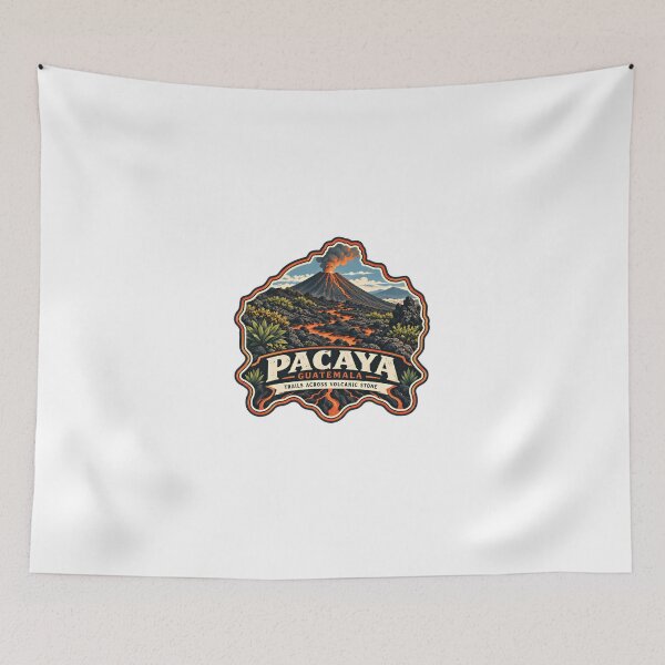Item preview, Pacaya Guatemala Trails Across Volcanic Stone Volcano Travel Hiking Souvenir designed and sold by Simsimah26Parks.