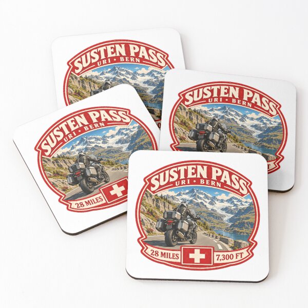 Item preview, Susten Pass Uri Bern 28 Miles 7,300 Ft Switzerland Motorcycle Alpine Pass Travel designed and sold by Star3NowForMe.