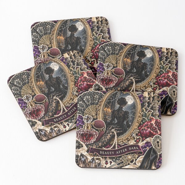 Item preview, Nocturne | Beauty After Dark Gothic Glamour Collage designed and sold by Inked Legacy.