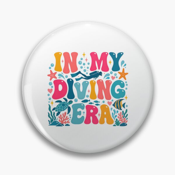 Item preview, In My Diving Era Scuba Diver Ocean Lover Marine Life Enthusiast designed and sold by HumansStuck12.