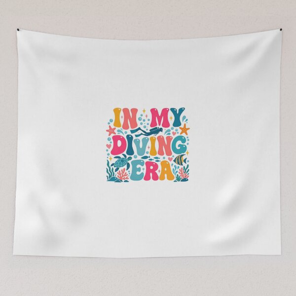Item preview, In My Diving Era Scuba Diver Ocean Lover Marine Life Enthusiast designed and sold by HumansStuck12.