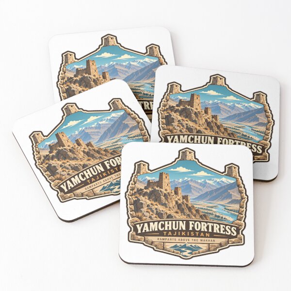 Item preview, Yamchun Fortress Tajikistan Ramparts Above The Wakhan Valley Travel Explorer History Landmark designed and sold by Simsimah26Parks.