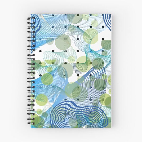 Item preview, Abstract art with spots designed and sold by CurlyDoodle.