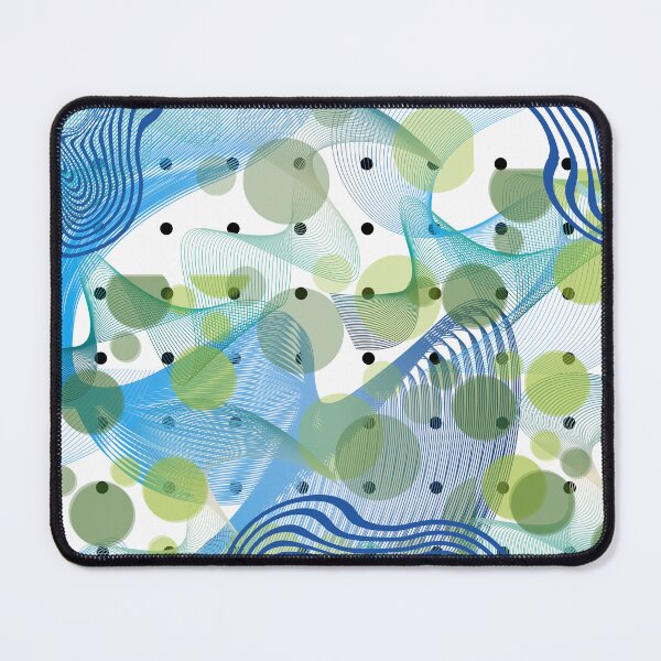 Item preview, Abstract art with spots designed and sold by CurlyDoodle.