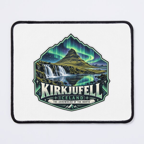 Item preview, Kirkjufell Iceland The Arrowhead Of The North Travel Northern Lights Mountain Explorer designed and sold by Simsimah26Parks.