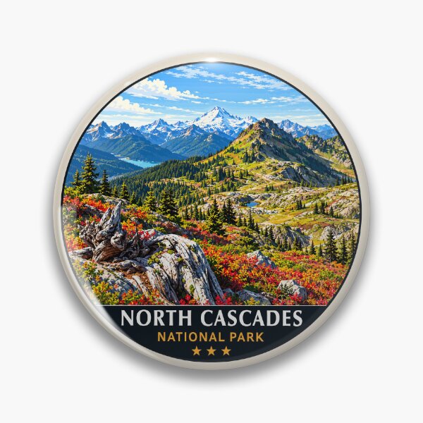 Item preview, North Cascades National Park designed and sold by Gideon Emmerich.