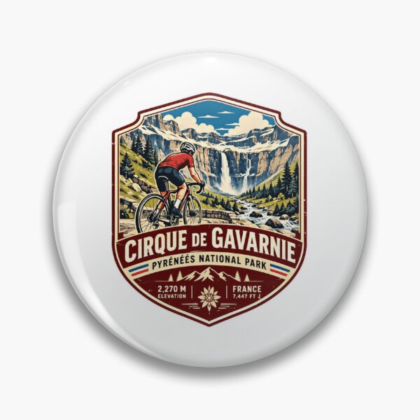Item preview, Cirque De Gavarnie Pyrénées National Park Cycling Travel France designed and sold by Star3NowForMe.