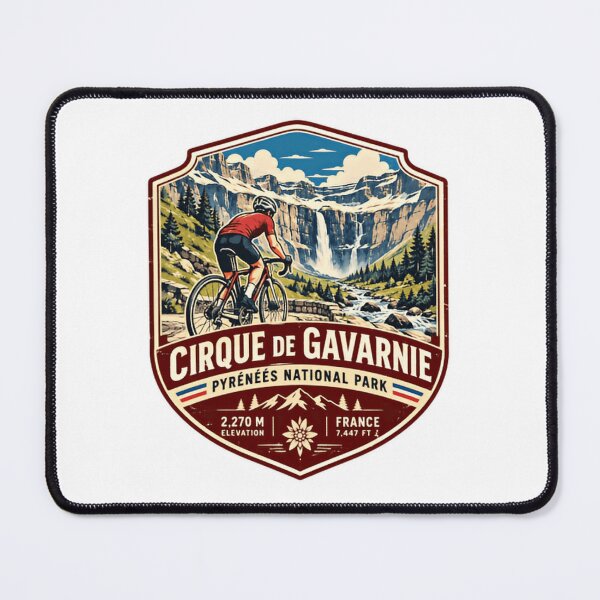 Item preview, Cirque De Gavarnie Pyrénées National Park Cycling Travel France designed and sold by Star3NowForMe.