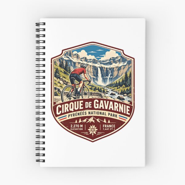 Item preview, Cirque De Gavarnie Pyrénées National Park Cycling Travel France designed and sold by Star3NowForMe.