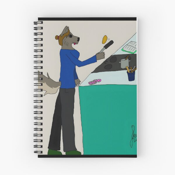Item preview, Wolf Character Cooking Fun designed and sold by J-Mindful.
