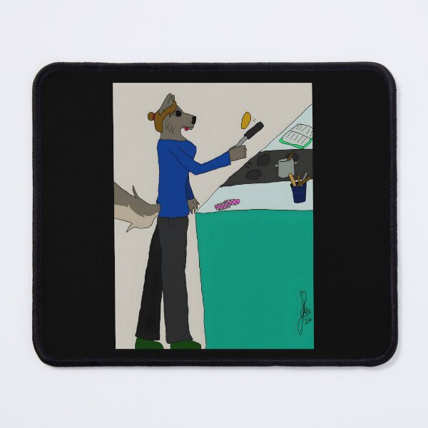 Item preview, Wolf Character Cooking Fun designed and sold by J-Mindful.