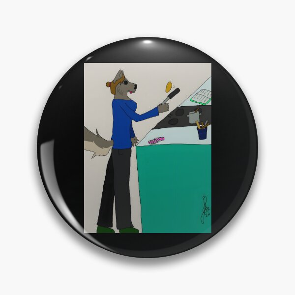 Item preview, Wolf Character Cooking Fun designed and sold by J-Mindful.