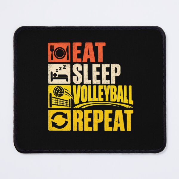 Item preview, Eat Sleep Volleyball Repeat Volleyball Player Athlete designed and sold by JonesFlora2025.