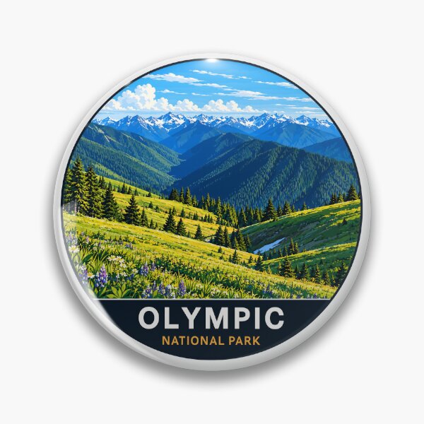 Item preview, Olympic National Park Sticker, Washington designed and sold by Gideon Emmerich.